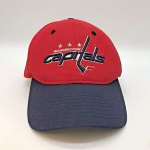 Washington Capitals NHL Licensed Hockey Cap Zephyr Red Black Adult Snapback Hat